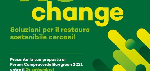 We Change: Call for Innovators al Forum Compraverde Buygreen 2021