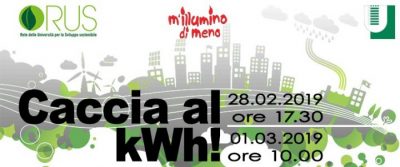 Partecipa alla Caccia al kWh! 28 febbraio – 1° marzo 2019