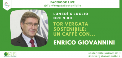 Lunedì 6 luglio “Un caffè con…” Enrico Giovannini