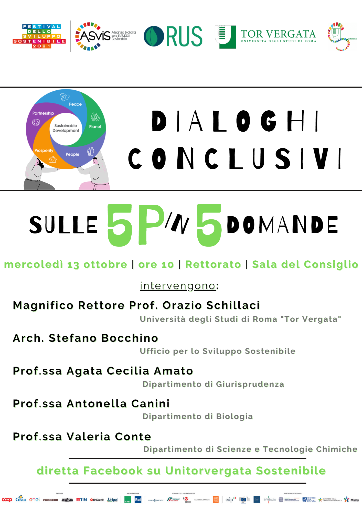 Dialoghi conclusivi sulle 5P in 5 domande