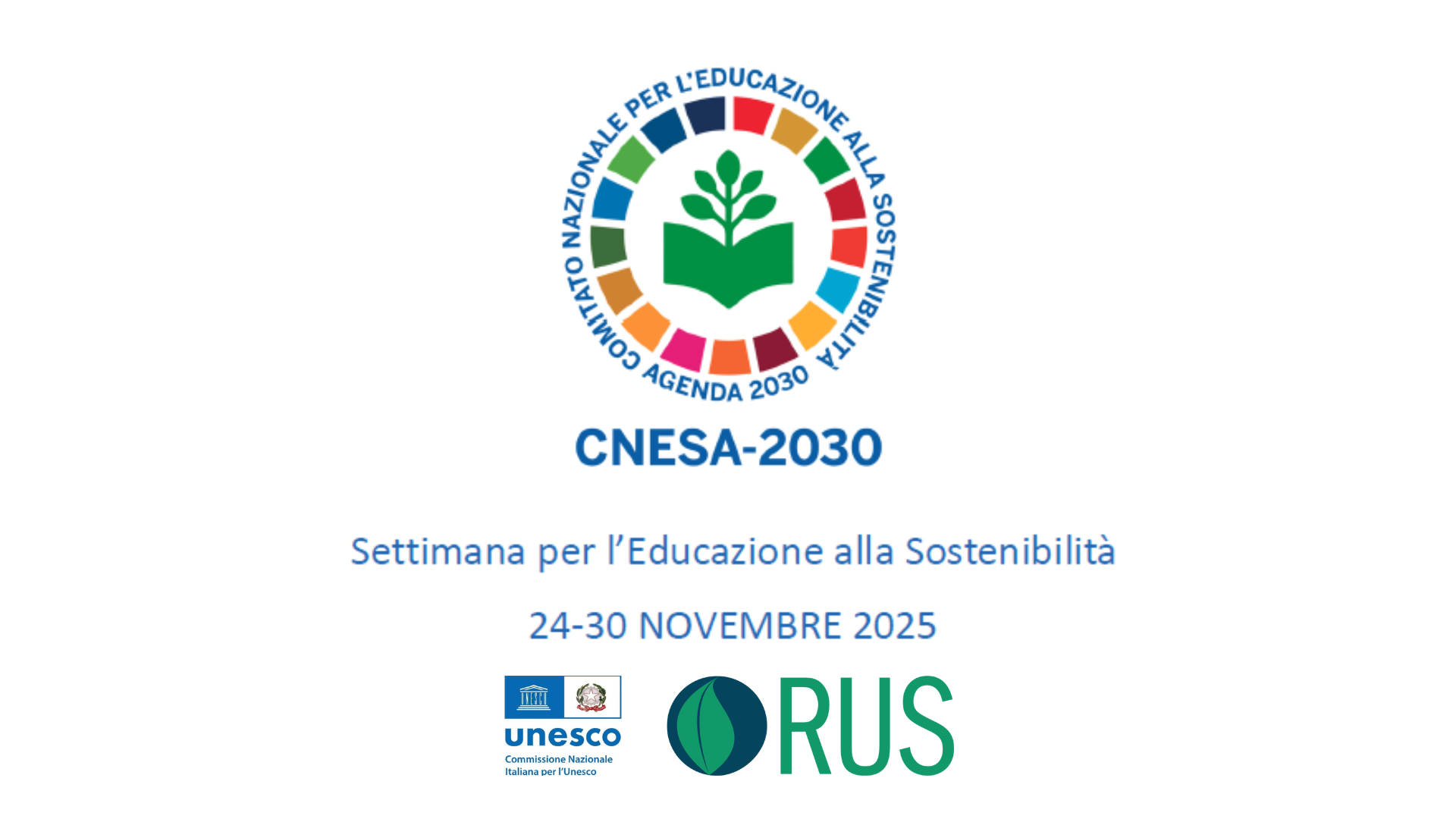 Settimana per l’Educazione alla Sostenibilità – Agenda 2030