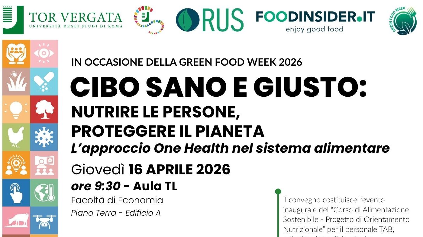 Cibo sano e giusto: nutrire le persone, proteggere l’ambiente