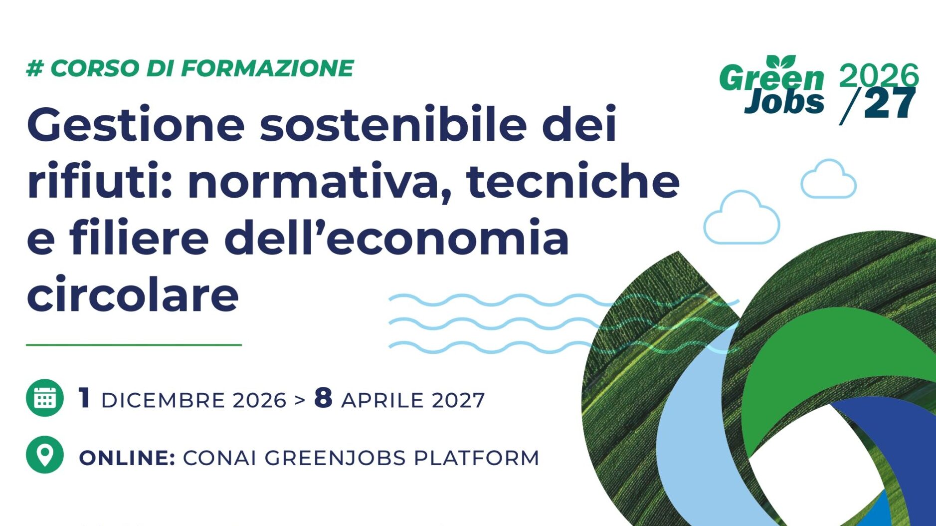 Al via il corso di formazione CONAI-RUS sulla gestione sostenibile dei rifiuti e l’economia circolare